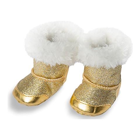 840 oro Stivali Per Bambole, Misura 35 - 45 cm - Foto 1