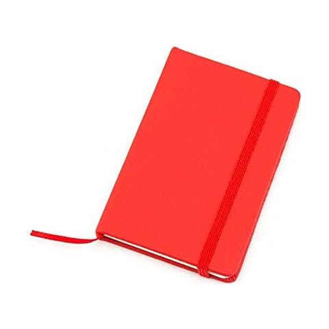 Bigbuy Ufficio 145.299 Blocco Per Appunti Con Segnalibro 100 Fogli, Rosso, 9,3 X 14,3 X 1,5 Centimetri - Foto 4