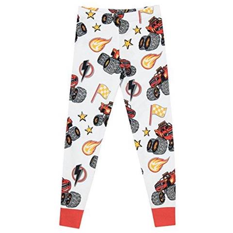 Blaze E Il Mostro Machines Dei Pigiami - Snuggle Fit - Da 18 A 24 Mesi Bianco - Foto 2
