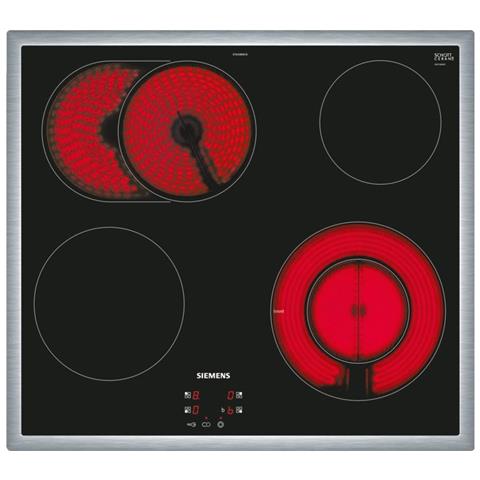 Piano Cottura EF645BNN1E Elettrico 4 Zone Cottura da 58,3 cm Colore Nero, Acciaio Inox - Foto 1