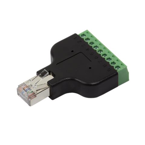 MP0050 cavo di interfaccia e adattatore RJ45 8 pin terminal Nero - Foto 2