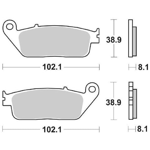 Pastiglie Freno 183ms - Foto 1