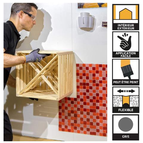 Adesivo Multiuso flex 11 Fc Purform - Senza Pistola - Grigio Cemento - 260 G - 665206 - Foto 4