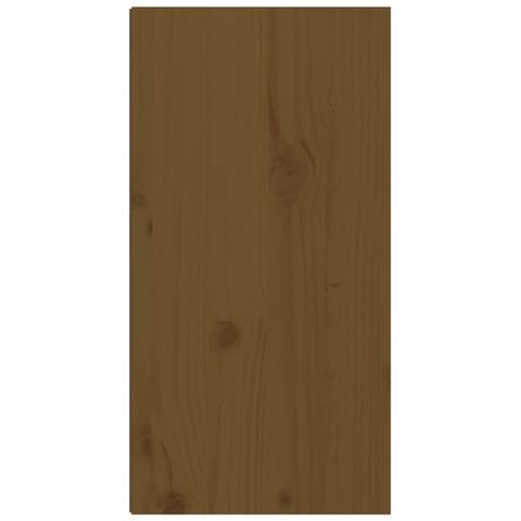 Pensile Marrone Miele 30x30x60 Cm In Legno Massello Di Pino - Foto 2