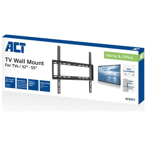 AC8351 Supporto TV a parete 139,7 cm (55") Nero - Foto 4