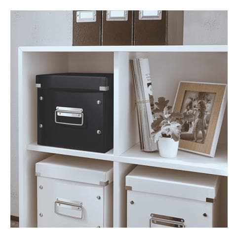 Leitz Click & Store Wow Armadietto Portaoggetti Rettangolare Polipropilene (pp) Nero - Foto 3