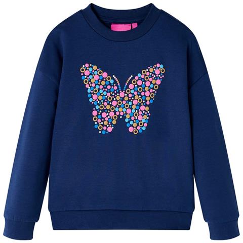 Felpa per Bambini Blu Marino 128 - Foto 1