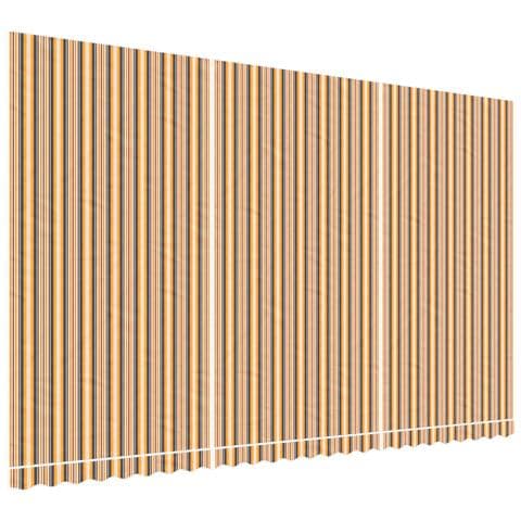 Tessuto Di Ricambio Per Tenda Strisce Multicolore 6x3,5 M - Foto 2