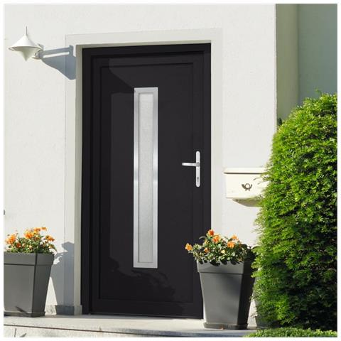 Porta Ingresso Antracite 108x208 Cm In Pvc - Foto 7