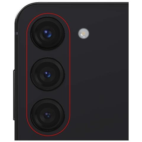 Lente Fotocamera Posteriore Con Base Galaxy S23 Originale, Nero - Foto 2