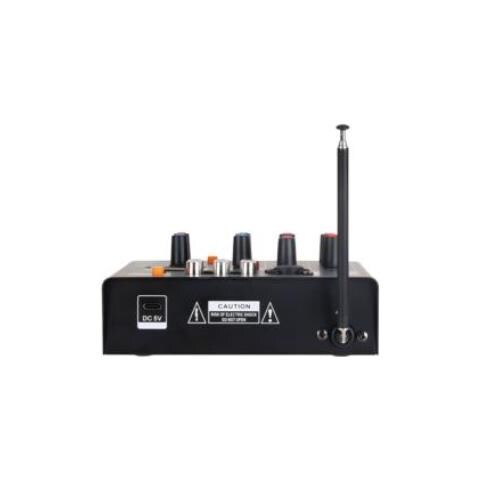 Mixer Audio Compatto MXW 5 Canali con Doppio Radiomicrofono VHF - Foto 4