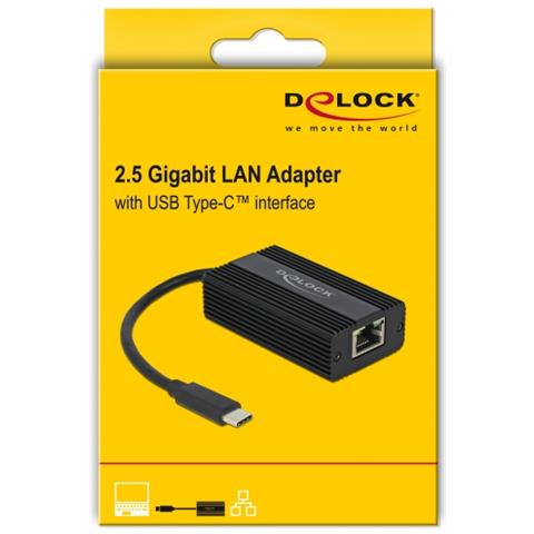 Adattatore USB-C Velocità di 1 Gigabit e 2,5 Gigabit LAN RJ45 - Foto 1