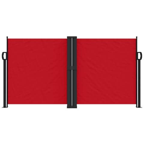Tenda Da Sole Laterale Retrattile Rossa 120x1200 Cm - Foto 3