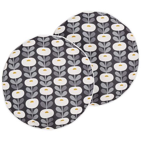 Set Di 2 Cuscini Valsorda 40 X 40 Cm Geometrico Grigio - Foto 2