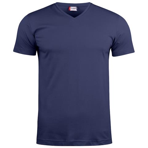 Basic-t V-neck Blu Scuro M - Foto 1