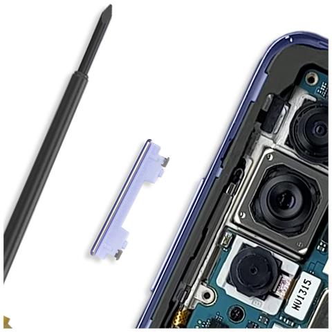 Tasto Del Volume Galaxy A72, A52 E A52s Originale, Viola - Foto 4