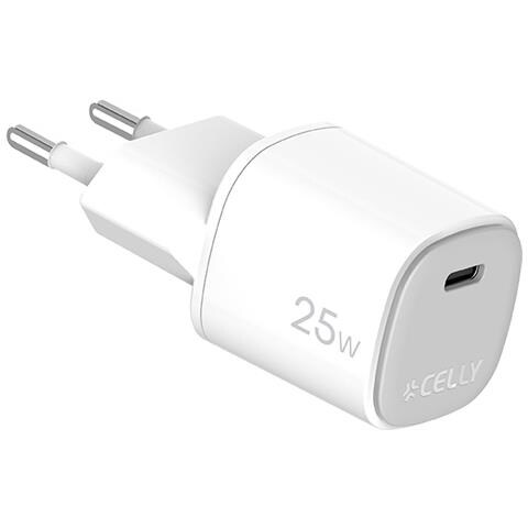 UPTC1USBC25WWH Caricabatterie per dispositivi mobili Fotocamera, Microfono, Smartphone, Telefono Bianco USB Interno - Foto 1