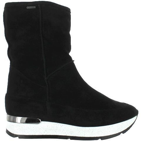 Stivali Da Donna Hogl In Camoscio Nero Isolati Con Goretex 36 - Foto 1