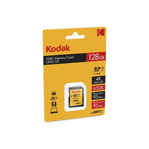 EKMSD128GXC10HPRK memoria flash 128 GB SDXC UHS-I Classe 10 - Foto 1