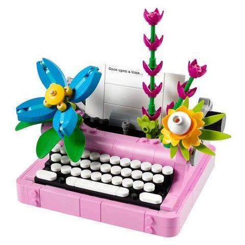 Macchina Da Scrivere Con Fiori Lego 31169 Creator 3 In 1 - Foto 1