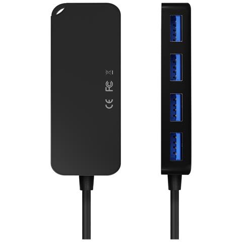 A106-0713 hub di interfaccia USB 3.2 Gen 1 (3.1 Gen 1) Type-A 5000 Mbit /s Nero - Foto 2