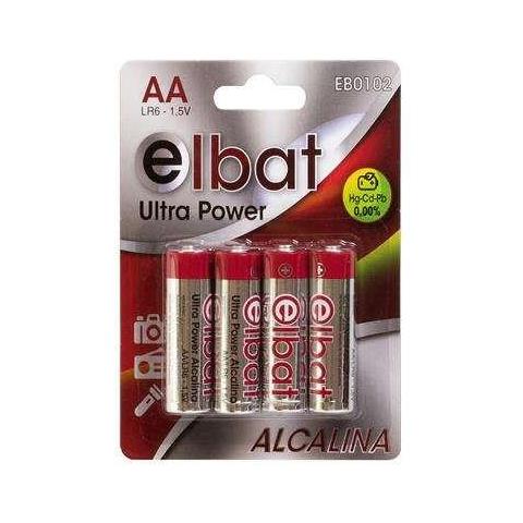 Confezione Da 4 Batterie Alcaline Lr6/aa - Foto 1