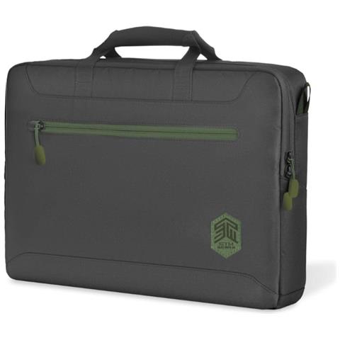 Borsa Eco Brief Per Computer 15” E Macbook Pro 16, Nero - Foto 2