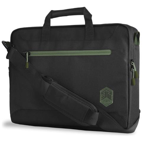 Borsa Eco Brief Per Computer 15” E Macbook Pro 16, Nero - Foto 4