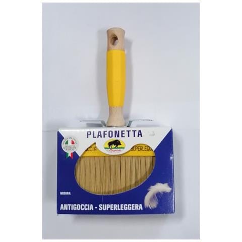 Plafonetta Setola Bionda Cm 70x30 Manico Legno /gomma - Foto 1