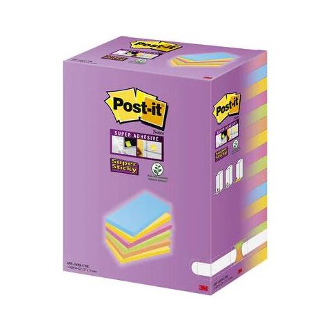 655-16ss-col Pouch Autoadesiva Rettangolo Blu, Verde, Arancione, Rosa, Giallo 90 Fogli - Foto 1