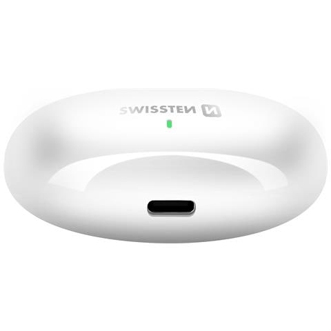 Auricolari Wireless Bluetooth 5.3 Autonomia 6h Con Custodia Ricarica, Bianco - Foto 2