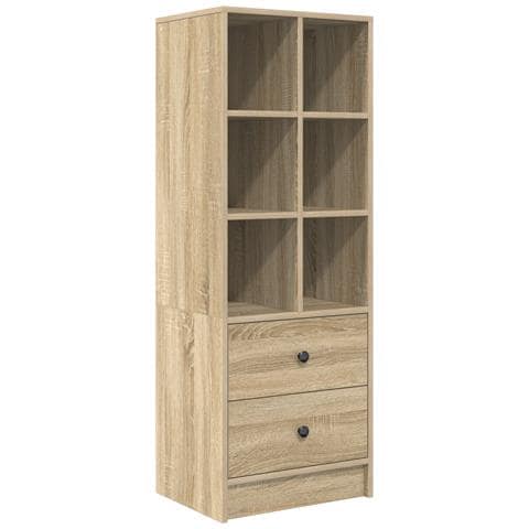 Unità di Shelving in Rovere di Sonoma Rovere di Sonoma MDF Grande - Foto 1