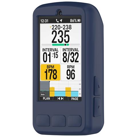 Custodia Protettiva In Silicone Compatibile Con Wahoo Elemnt Bolt V3 E Bolt3 Blue - Foto 2