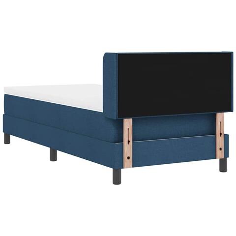 Letto box spring con materasso con materasso Blu 100 x 200 cm - Foto 9