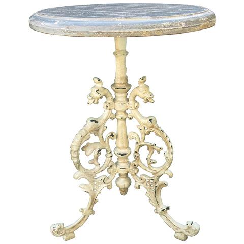 Tavolino Ausiliario In Metallo 41x41x53h Cm - Foto 1