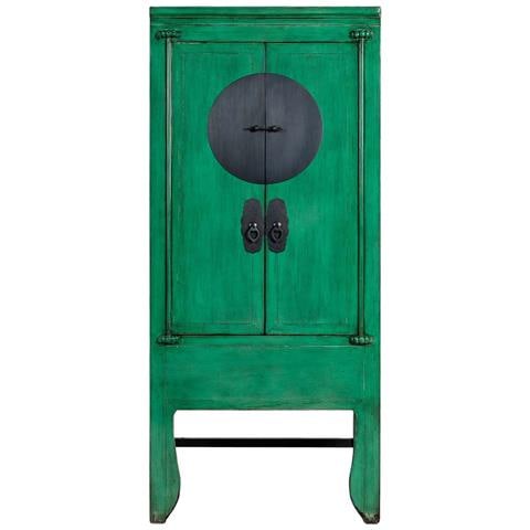 Armadio In Legno Verde 84x50x194h Cm - Foto 2