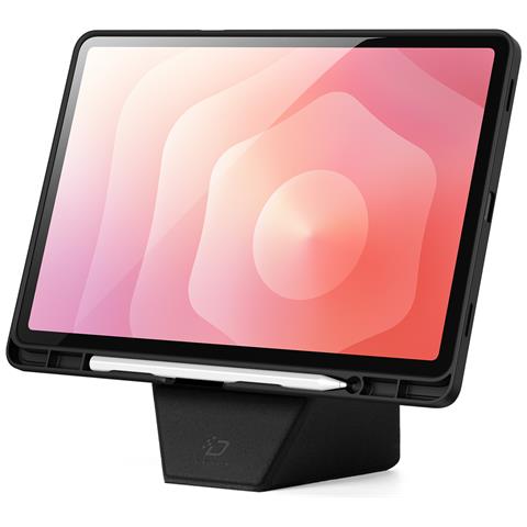 Cover per Galaxy Tab S11 - Pelle /PU, Nero - Foto 2
