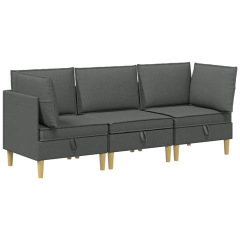 Set di divani modulari con spazio di archiviazione 3 pcs - Foto 1