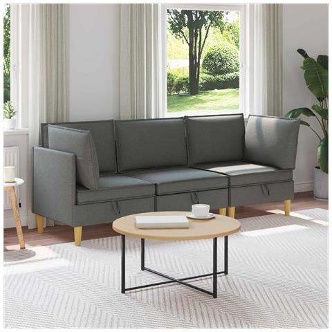 Set di divani modulari con spazio di archiviazione 3 pcs - Foto 2