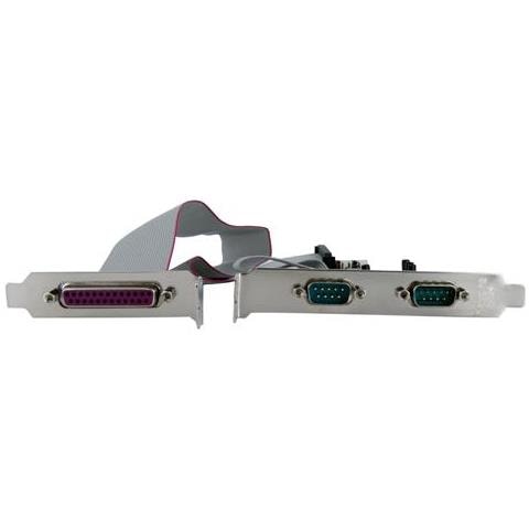 Scheda combo seriale / parallela PCI Express nativa 2S1P con 16550 UART - Foto 4