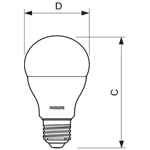 CorePro Lampadina Led E27 10.5-75W - Foto 3