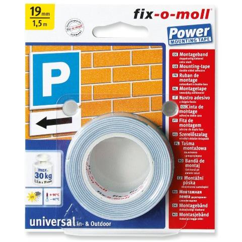 Nastro Biadesivo Extra Strong 1,5mx19mm Grande Tenuta Tenuta 30 Kg - Foto 1