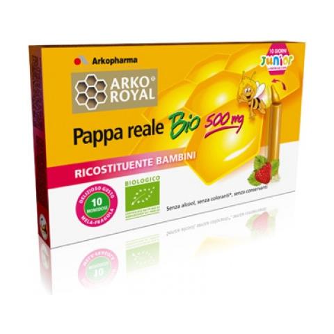 Pappa Reale Bio 500mg Junior 10 Flaconcini - Foto 2