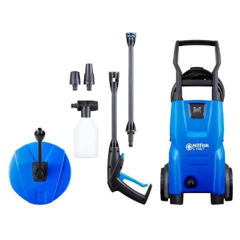128471000 idropulitrice Verticale Elettrico 440 l /h 1400 W Blu, Nero - Foto 1