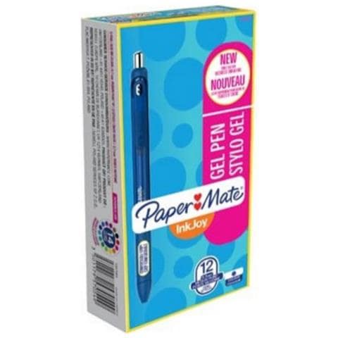 pz. 1 pz. 1 InkJoy Gel Papermate blu M 0.7 Papermate 1957054 - Foto 1
