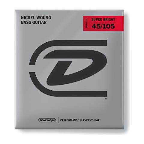 Dbsbn45105 Super Bright Nickel Wound, Medium Set / 4 - Foto 1