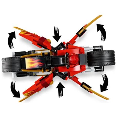 70667 Ninjago - Moto-lama di Kai e Moto-neve di Zane - Foto 4