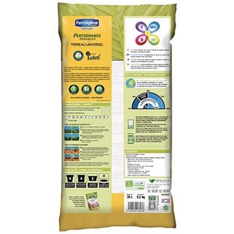 Fertiligene Fertilisene - Terriccio Universale Prestazioni Organics, 35 L - Foto 2