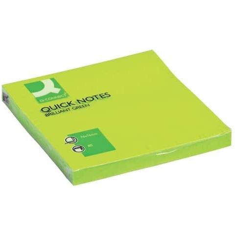 Foglietti Riposizionabili 70 G / m² Verde Neon 76x76 Mm 6 Blocchetti Da 75 Ff - Kf10515 - Foto 1