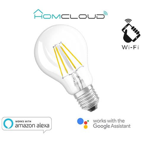 Lampadina Wi-fi A Filamento Bianco Caldo Dimmerabile - Foto 1
